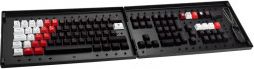Set keycaps Traitors KABUKI TRDKAB108UK, 108 taste, profil mekanik, e bardhë me të kuqe dhe të zezë