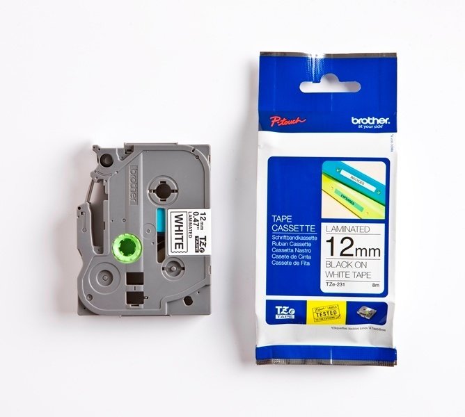 Letër e vogël për printer Brother - TZ-231