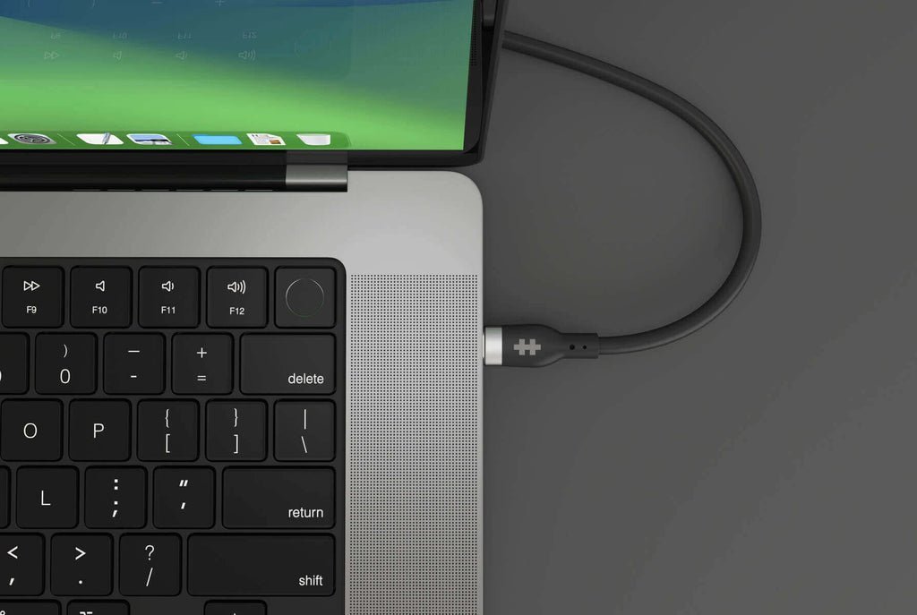 Kabllo karikimi HYPER HyperJuice, USB C në USB C, 240W, 1m, i zi