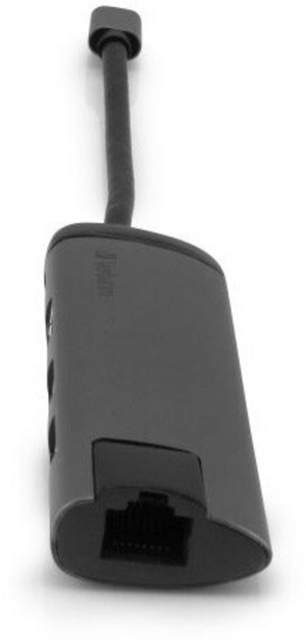 [OUTLET] Hub USB Verbatim, USB-C në USB-C 3.1, 2x USB 3.0, HDMI, RJ45, i zi / hirtë