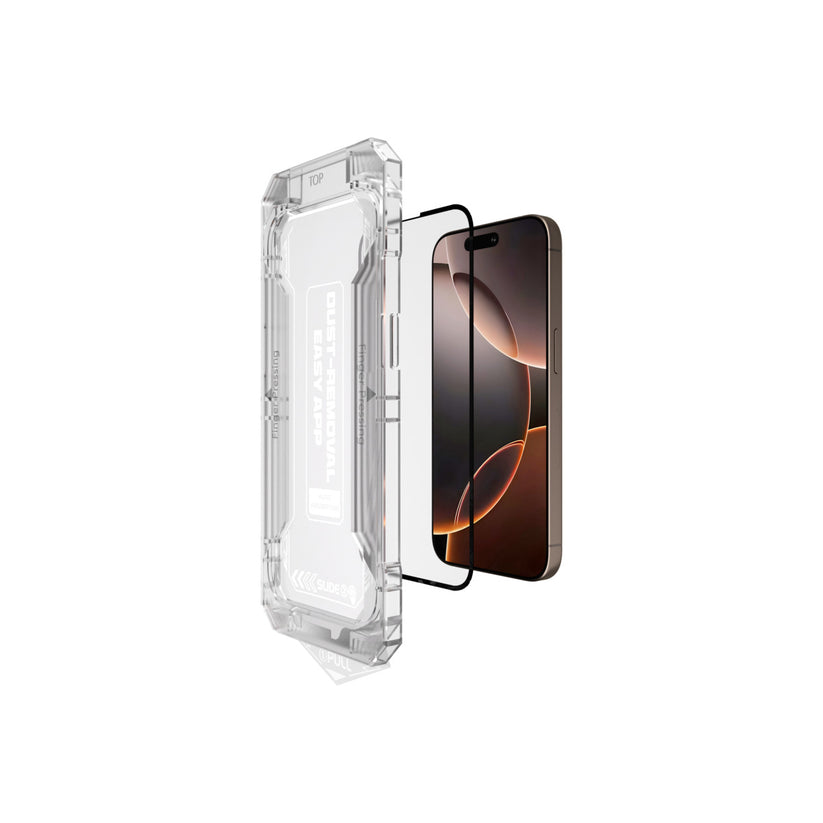 Mbrotës ekrani xhami NEXT ONE All rounder, për iPhone 16 Pro, transparent