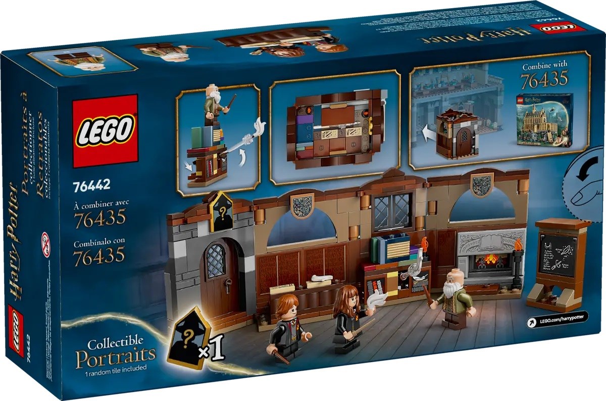 Lodër ndërtimi LEGO Harry Potter 76442 Hogwarts Castle Charms Class, playset, shumëngjyrësh