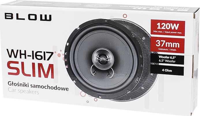 Altoparlantë makine Gonik Blow WH-1617 Slim, 6.5", 120W, 2way
