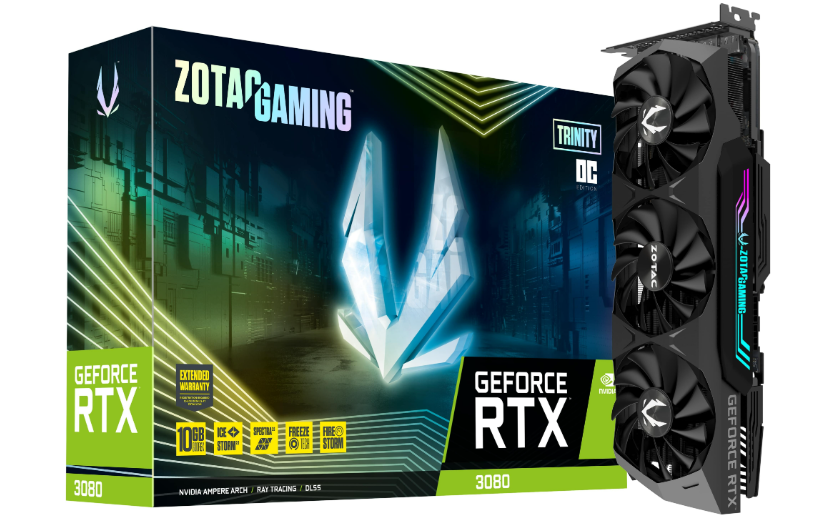 Kartë grafike Zotac GAMING GeForce RTX 3080 Trinity OC LHR NVIDIA 10 GB GDDR6X