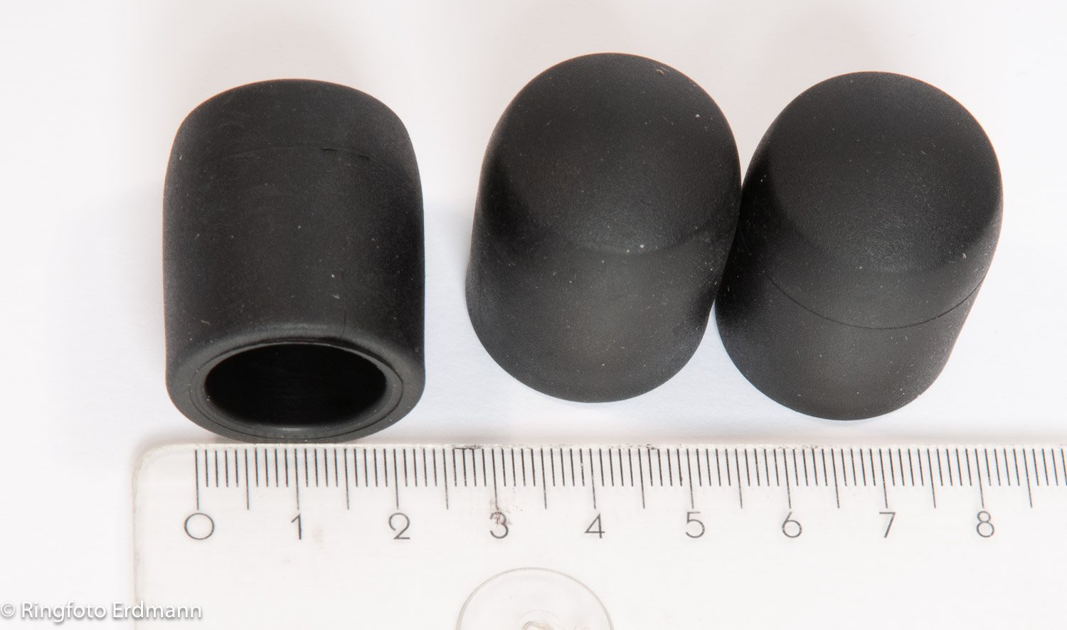 Сет гумени стапалки за трипод Манфротто R1009,34, дијаметар 19 mm, 3 парчиња, црни