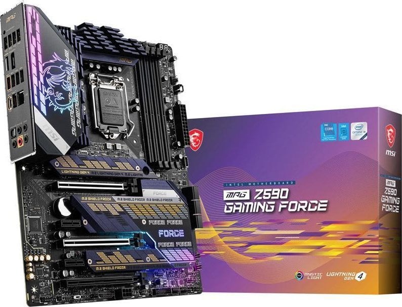 Kartelë grafike MSI GeForce RTX 3080 Gaming Z Trio 10GB GDDR6 + MPG Z590 GAMING FORCE