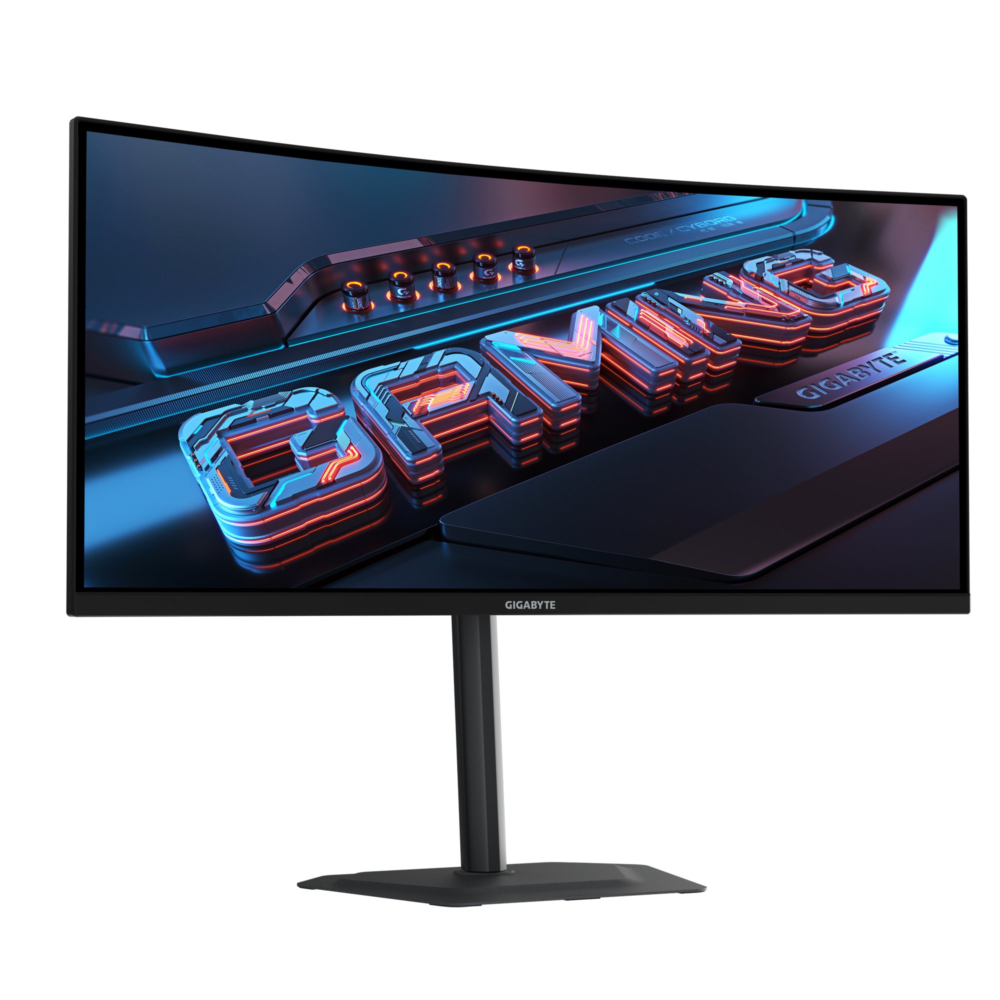 Monitor gaming i lakuar Gigabyte G34WQC2, 34" WQHD, 200Hz, i zi