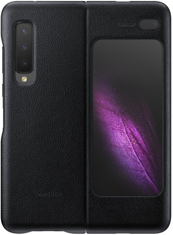 [OUTLET] Mbështjellëse lëkure Samsung për Galaxy Fold, e zezë