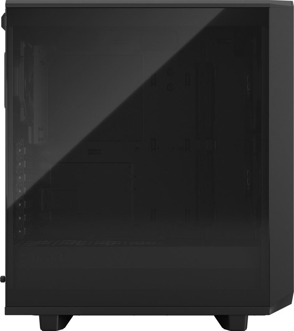 Куќиште за компјутер Fractal Design Meshify 2 Compact TG Light Tint, Црна, Midi Tower