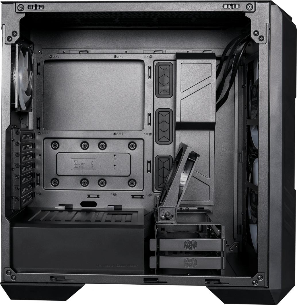 Kasë Cooler Master HAF 500 ARGB, e zezë, Midi Tower