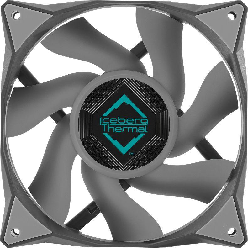 Ftohës Iceberg IceGALE Xtra, 120 mm, i hirtë