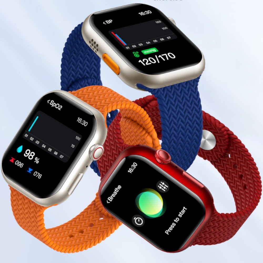 Ora inteligjente YAXO TACOMA, ekran i madh, Bluetooth, argjend 3