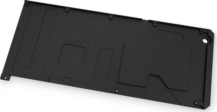 Backplate grafike EK Water Blocks EK-Quantum Vector FTW3 RTX 3070, alumini, për EVGA RTX 3070 FTW3 Ultra Gaming, i zi