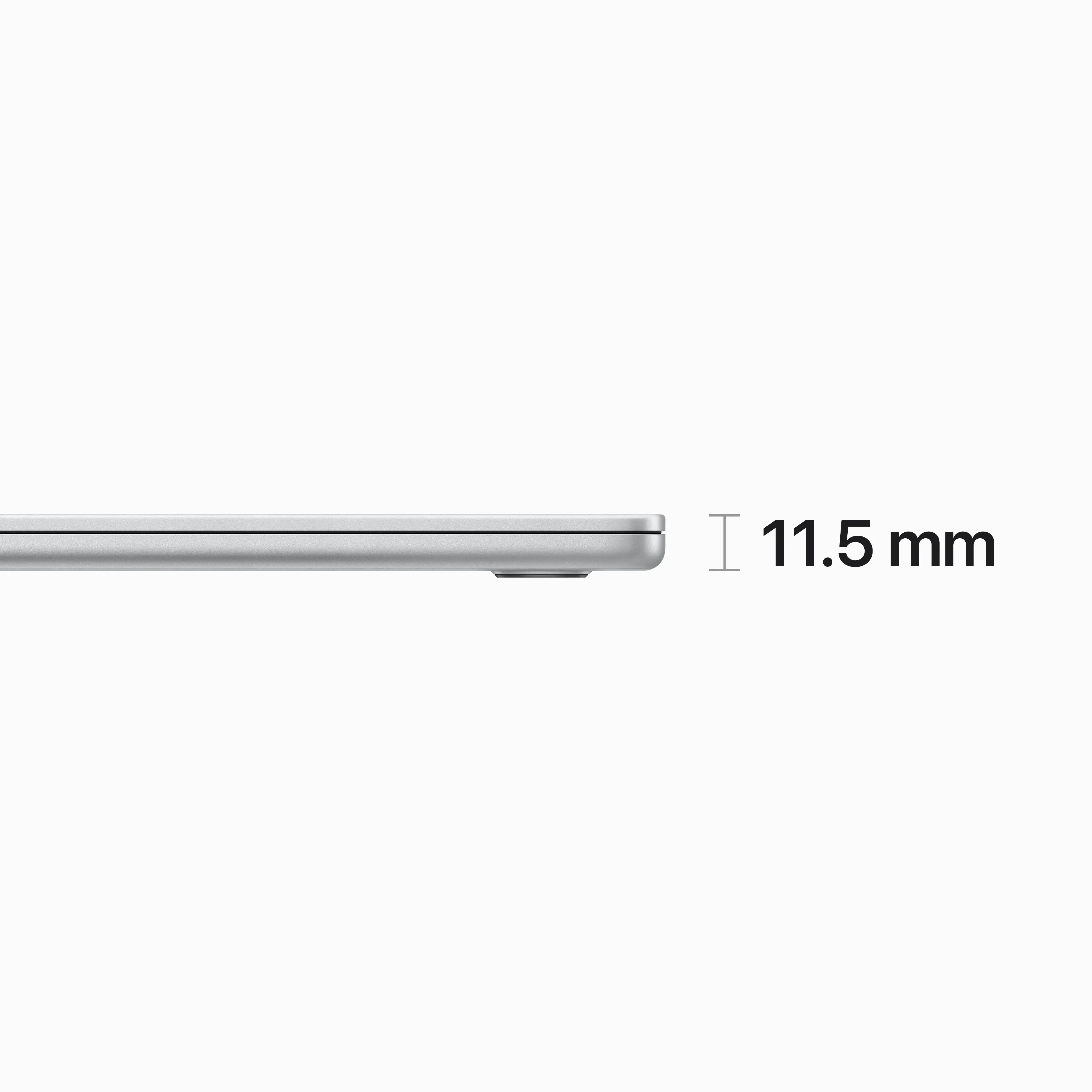 Apple MacBook Air 15", M2 8-Core CPU, 16GB, 512GB, 10-Core GPU, Silver