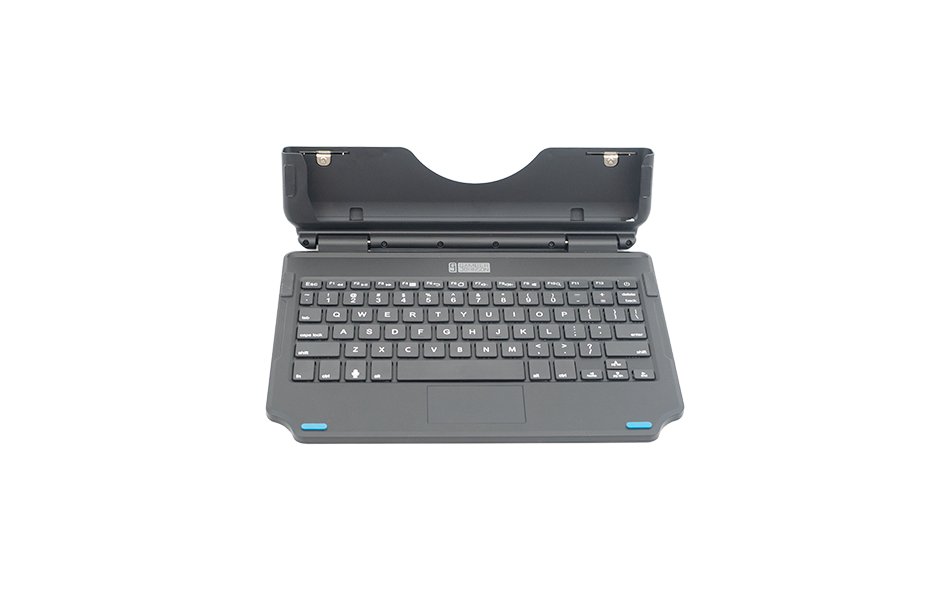 Tastierë me folio Gamber-Johnson, montueshme, me touchpad 2 butona, POGO pin, QWERTY