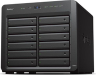 Server NAS Synology DS2422+, 12 slote disqesh, rrjet Gigabit, gri