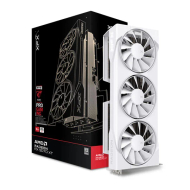 Kartelë grafike XFX Swift AMD Radeon RX 9070XT White Triple fan Gaming Edition, 16GB GDDR6
