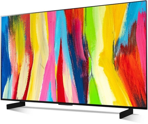 Телевизор LG OLED42C21LA, 42" (106см), 4K UHD, сив
