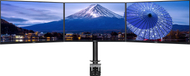 Mbajtës tavoline për 3 monitorë iiyama DS1003C-B1, 10" 27", i zi