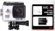 Kamerë sportive SJCAM SJ4000, Full HD 1080p, WiFi, bardh e zi