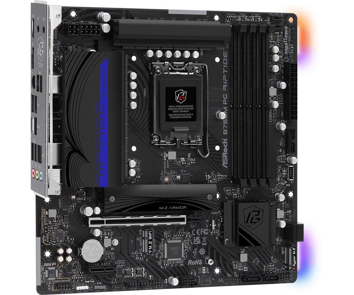 Pllakë amë Asrock B760M PG Riptide Intel B760 LGA 1700 micro ATX