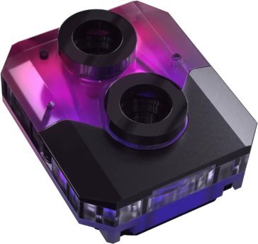 Bllok uji CPU Phanteks EZ-FIT 450, DRGB, për tuba 16mm, i zi