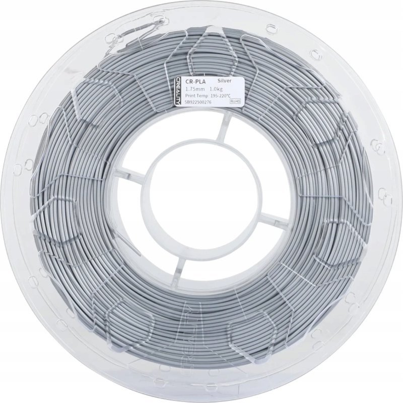 Filament 3D Creality PLA, 1.75mm, 1kg, i bardhë