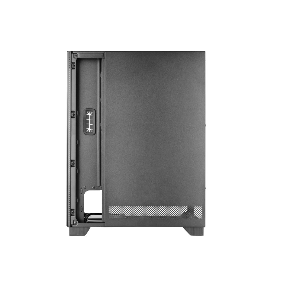 Kuti gaming Mars Gaming MC-Pulsar, ATX, ekran LCD frontal, xham i temperuar, e zezë