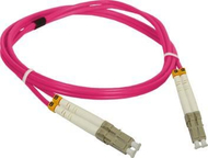 Kabllo fibër optike Alantec Patch Cord MM OM4, LC LC duplex, 1m