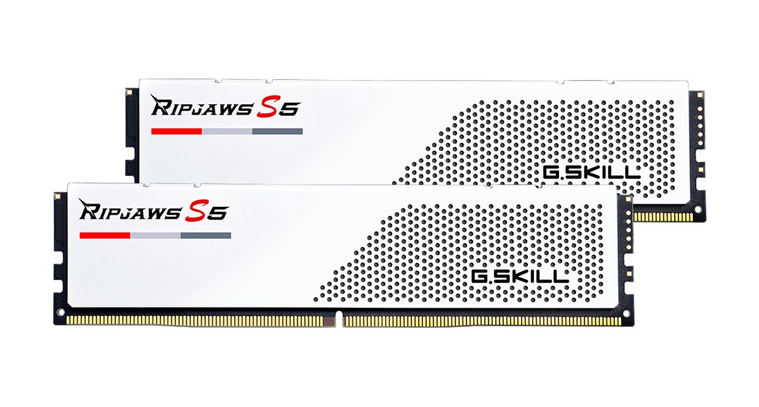 Memorie RAM G.Skill Ripjaws S5 / F5-6000J3040F16GX2-RS5W 32 GB (2 x 16 GB) DDR5