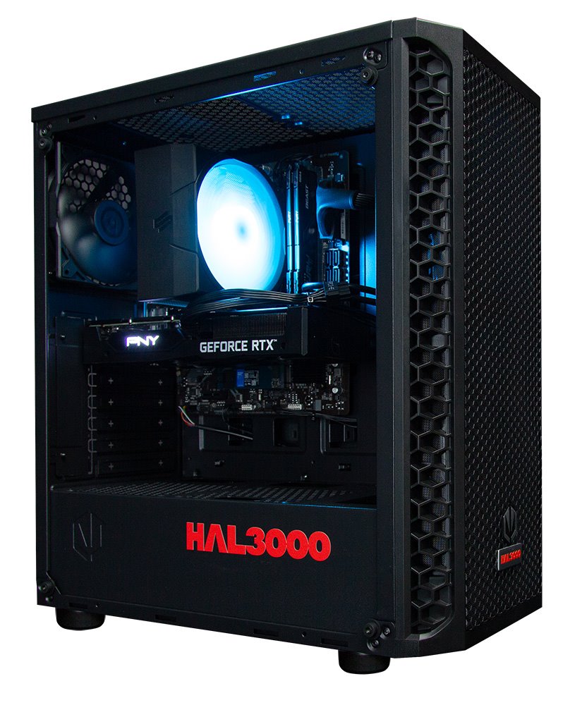 Kompjuter HAL3000 MEGA Gamer Pro, Intel i5-11400F, 16GB RAM, 1TB PCIe SSD, Nvidia RTX 3060, i zi