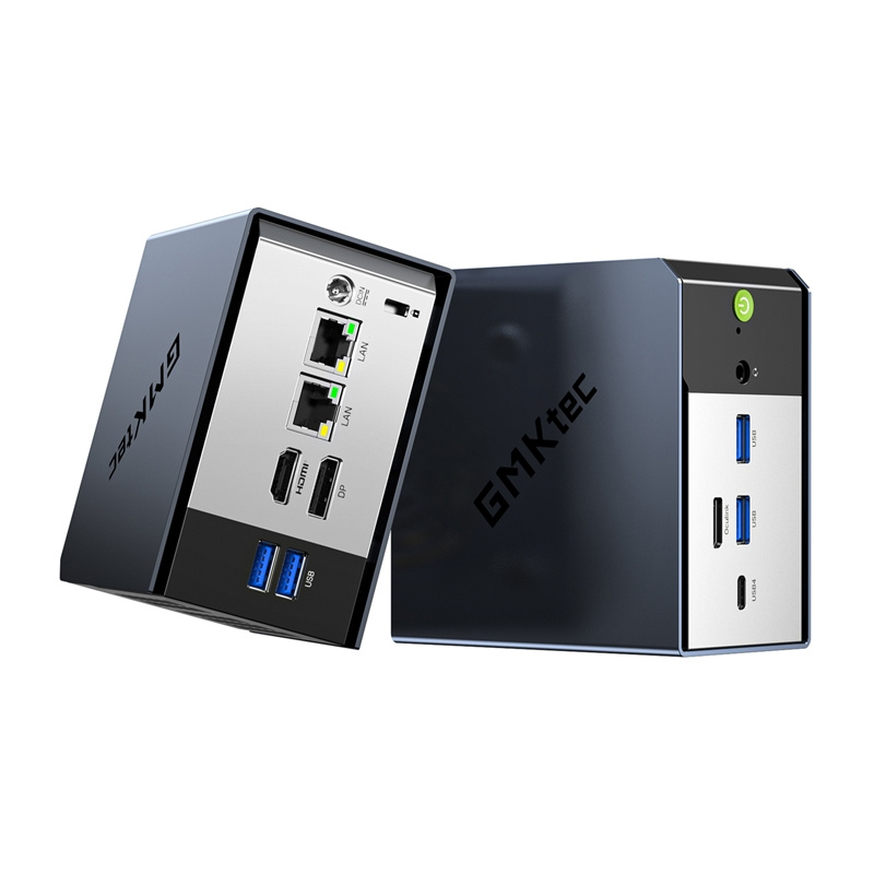 Mini PC GMKTec NucBox EVO X1, Ryzen AI 9 HX 370, 32GB RAM 1TB SSD, i zi 3