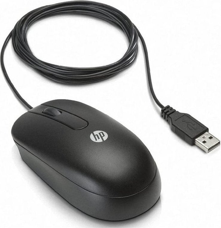 Maus HP Usb Optical, me kabllo, i zi