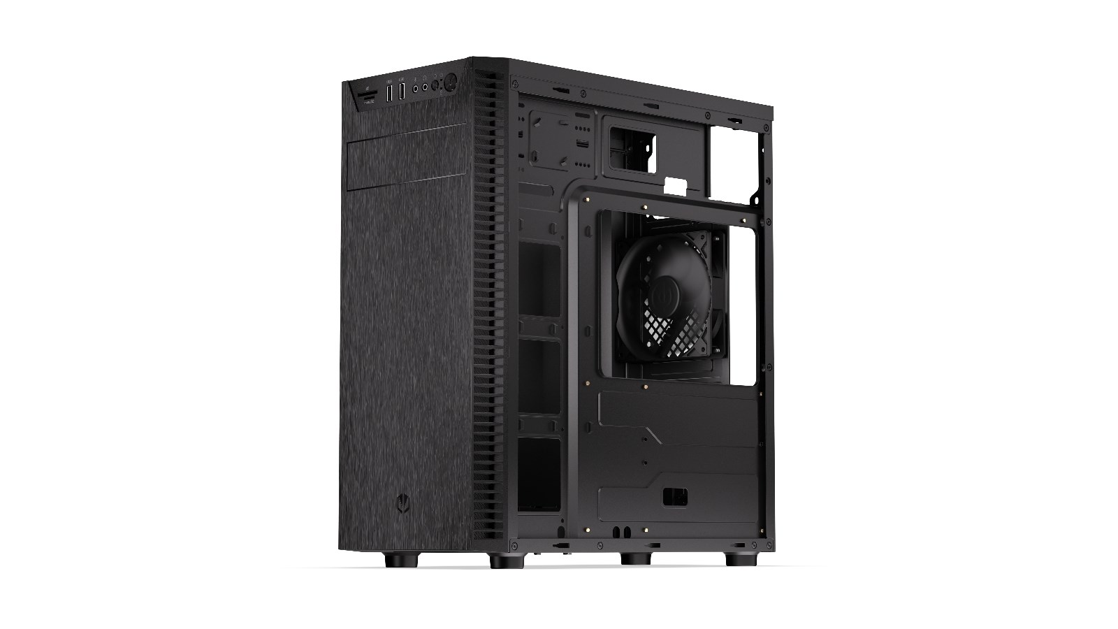 Kuti kompjuteri Endorfy Armis 100 Solid, ATX, pa xham, e zezë