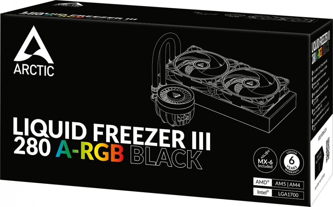 Ftohës Arctic Liquid Freezer III 280 A-RGB