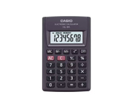 Kalkulator Casio HL 4A, 8 shifra, me bateri, anthracite