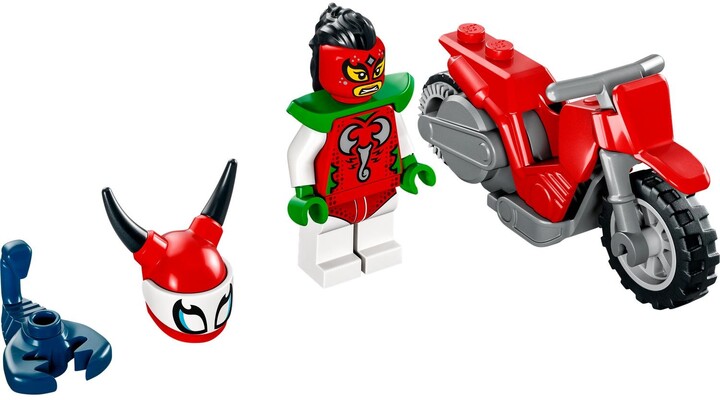 Set lodër LEGO® City 60332 Scorpion stunt bike, 15 pjesë