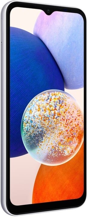 Celular Samsung Galaxy A14 5G, 6.6" FHD, 4GB RAM, 64GB, i argjendtë