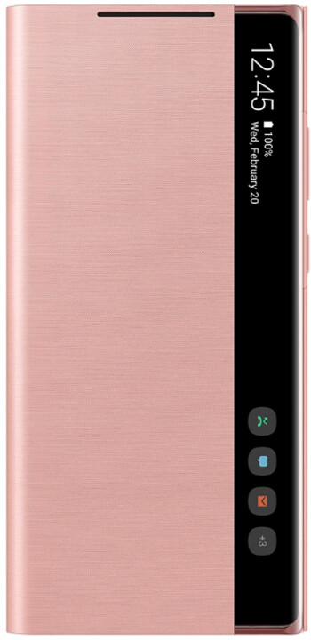 [OUTLET] Mbrojtëse Samsung Clear View Flip për Samsung Galaxy Note20, e kaftë