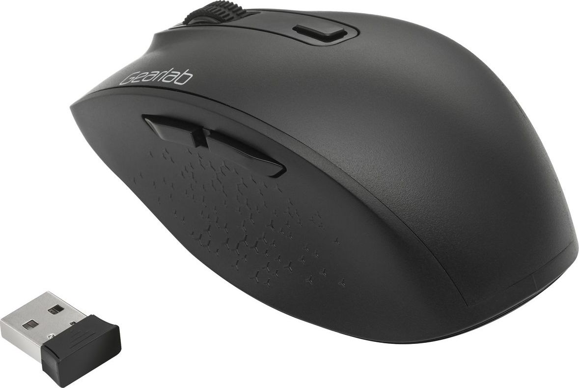 Mouse pa kabllo Gearlab G305 GLB214002, 1800 DPI, 2.4 GHz dhe Bluetooth, i zi