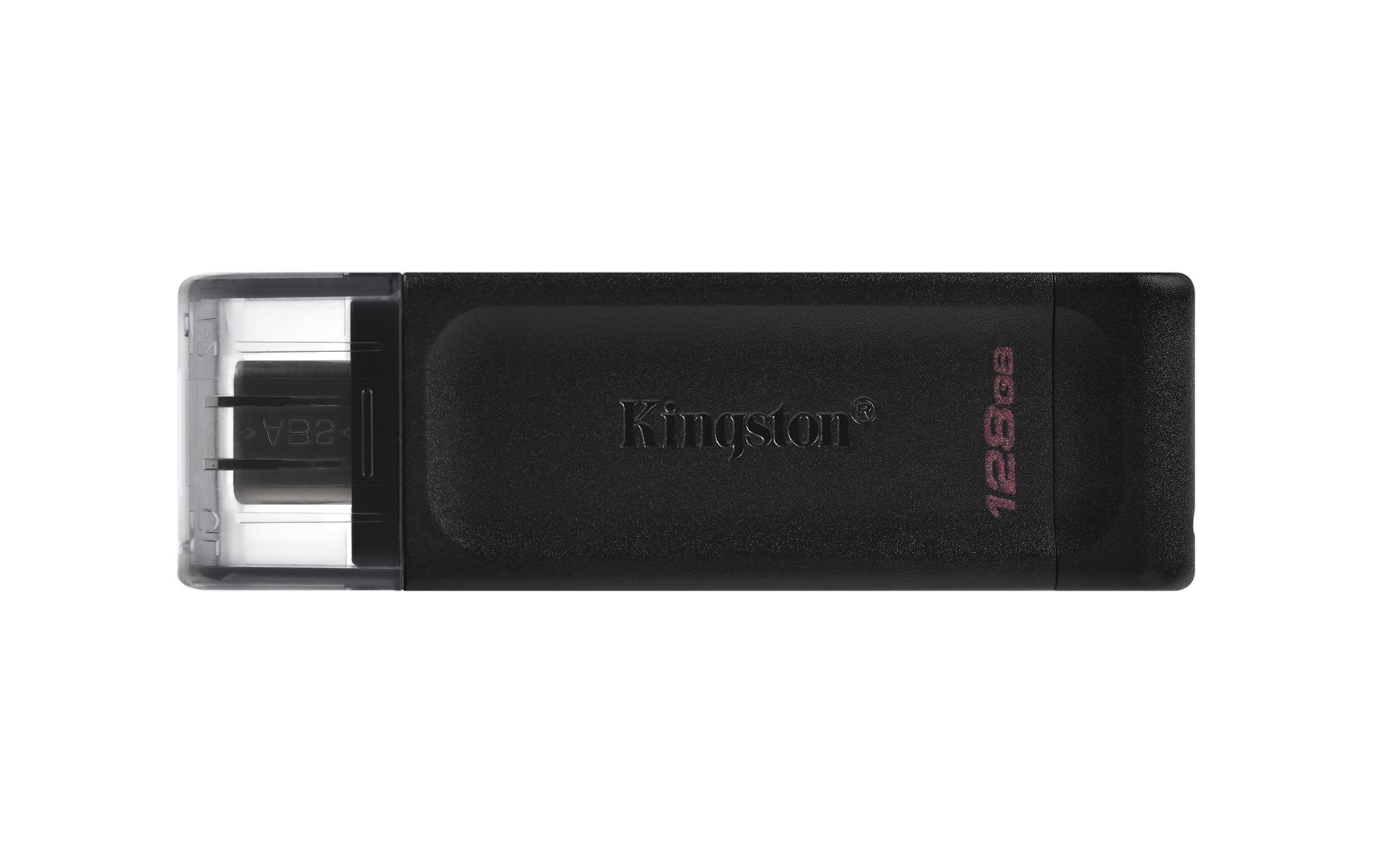 USB Kingston DataTraveler, 128 GB, e zezë