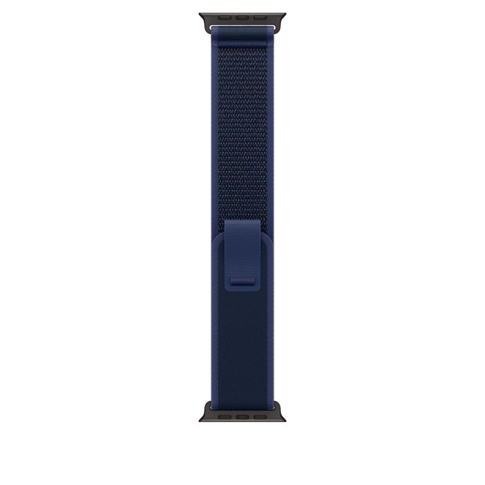 Apple Watch 49mm Loop, Blue Trail Loop, Black Titanium Finish, M/L