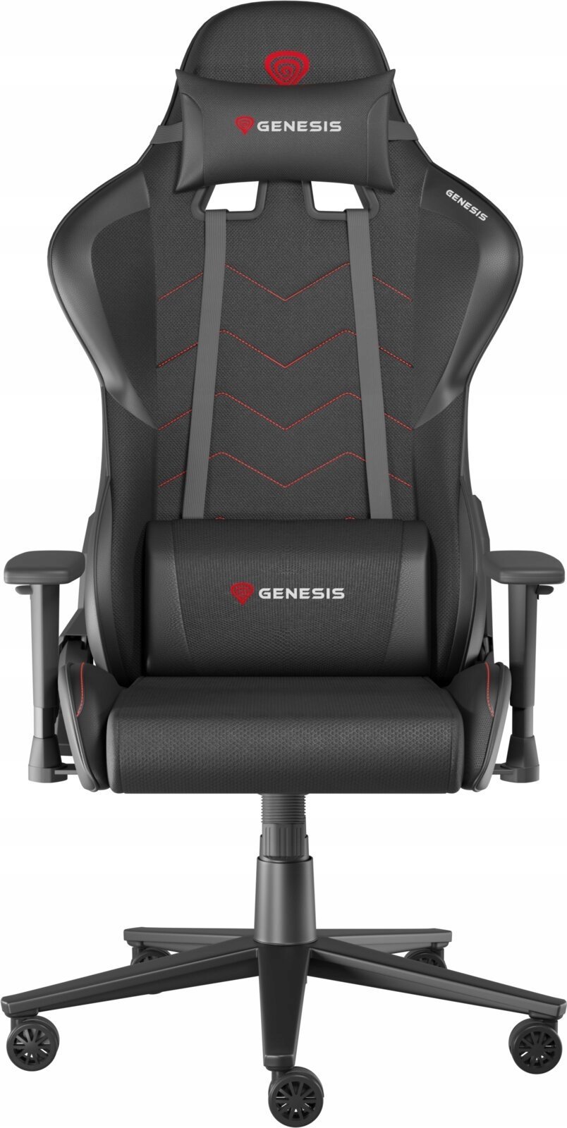 Karrige zyre Genesis Nitro 550 G2, deri 150kg, ergonomike, e zezë
