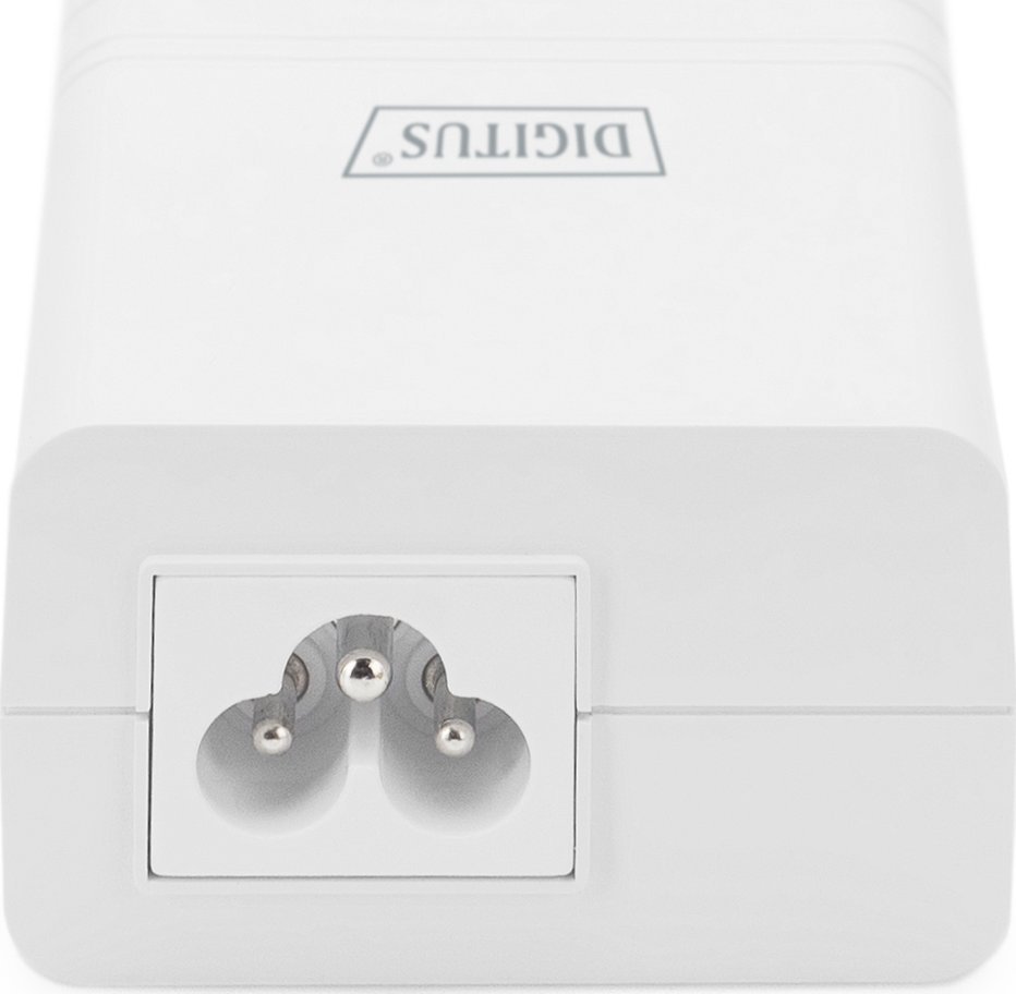 Injektor PoE Digitus 802.3af, 48V 15.4W, Gigabit, i bardhë