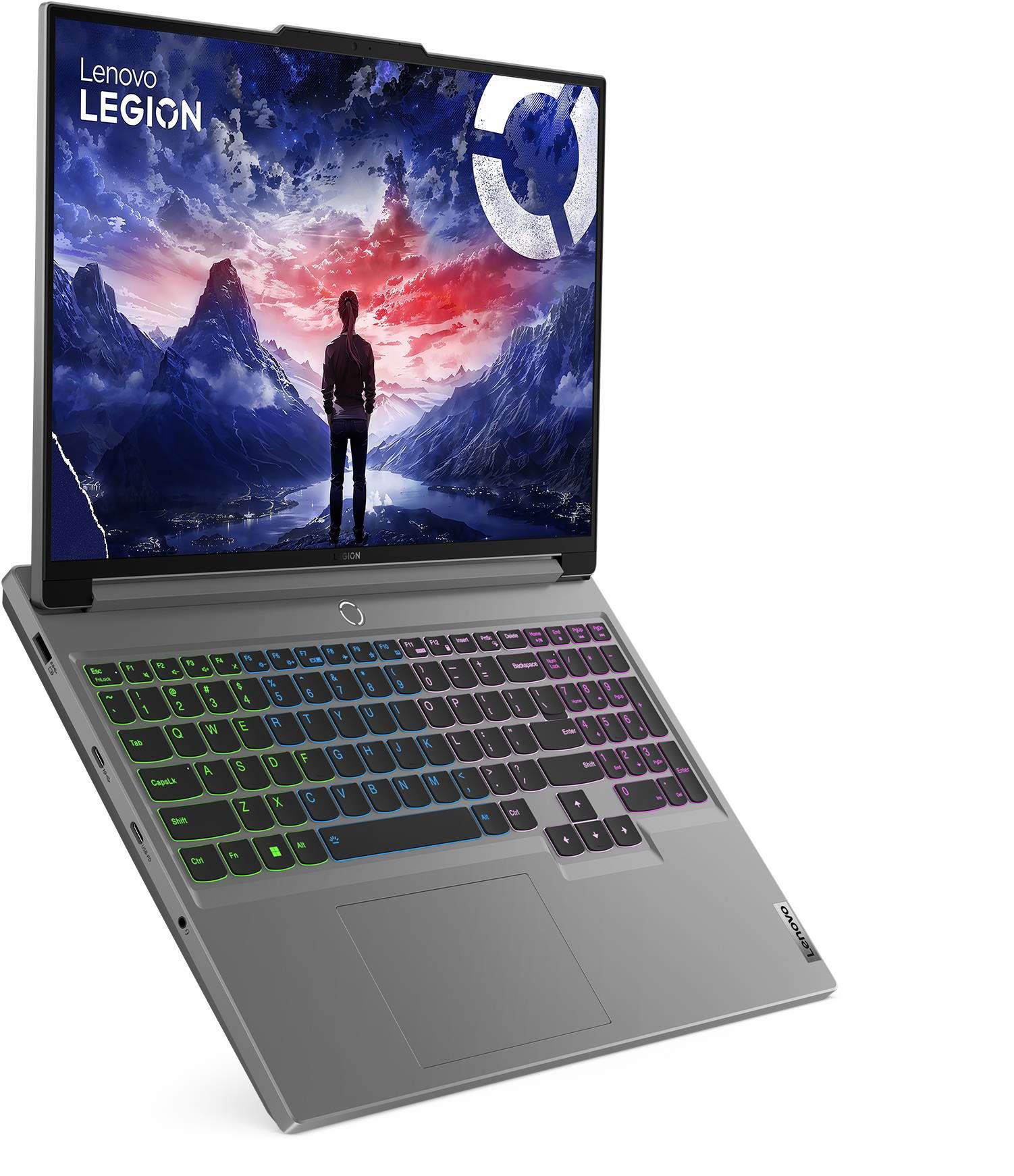 Laptop Lenovo Legion 5 16IRX9, 16" 165 Hz, Intel Core i7 14650HX, 16 GB RAM, 1 TB SSD, NVIDIA GeForce RTX 4060, i hirtë