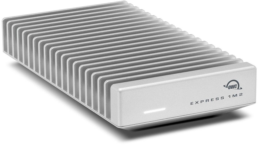 SSD i jashtëm OWC Express 1M2, NVMe, USB4 USB C, argjendtë