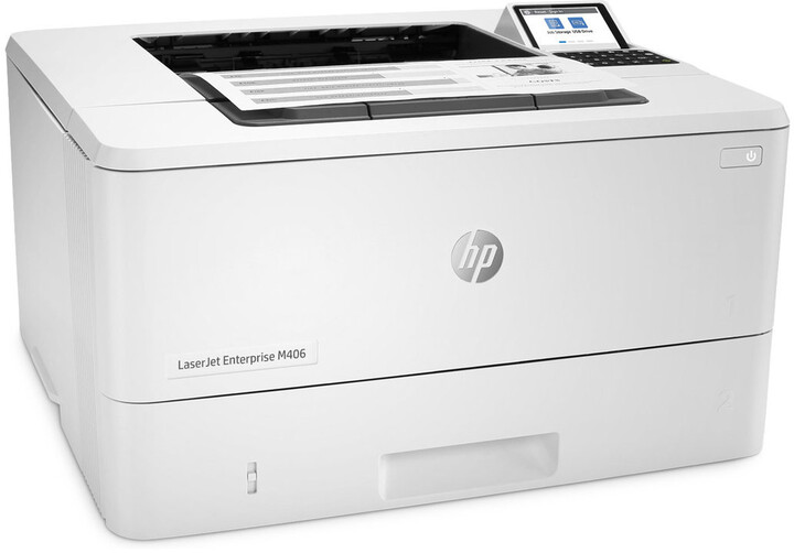 Printer HP LaserJet Enterprise M406dn, i bardhë