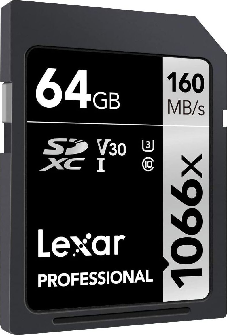 Kartë memorie Lexar Professional 1667x SDXC, 64GB, UHS-II U3 V60