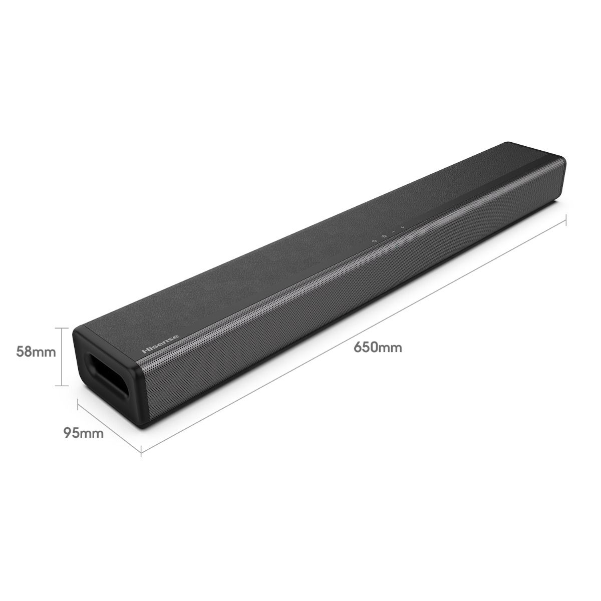 Soundbar Hisense HS214 2.1 channels 108W, Wired & Wireless