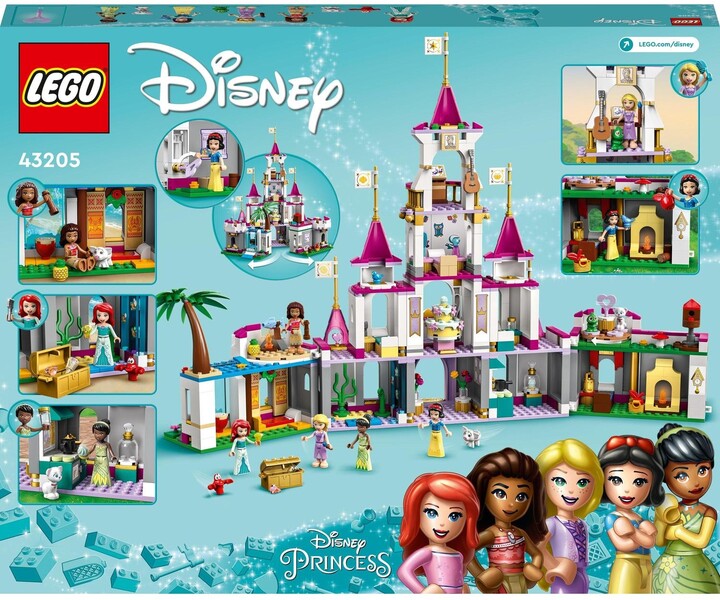 Set LEGO® I Disney Princess ™ 43205 Unforgettable adventures at the castle, 698 pjesë